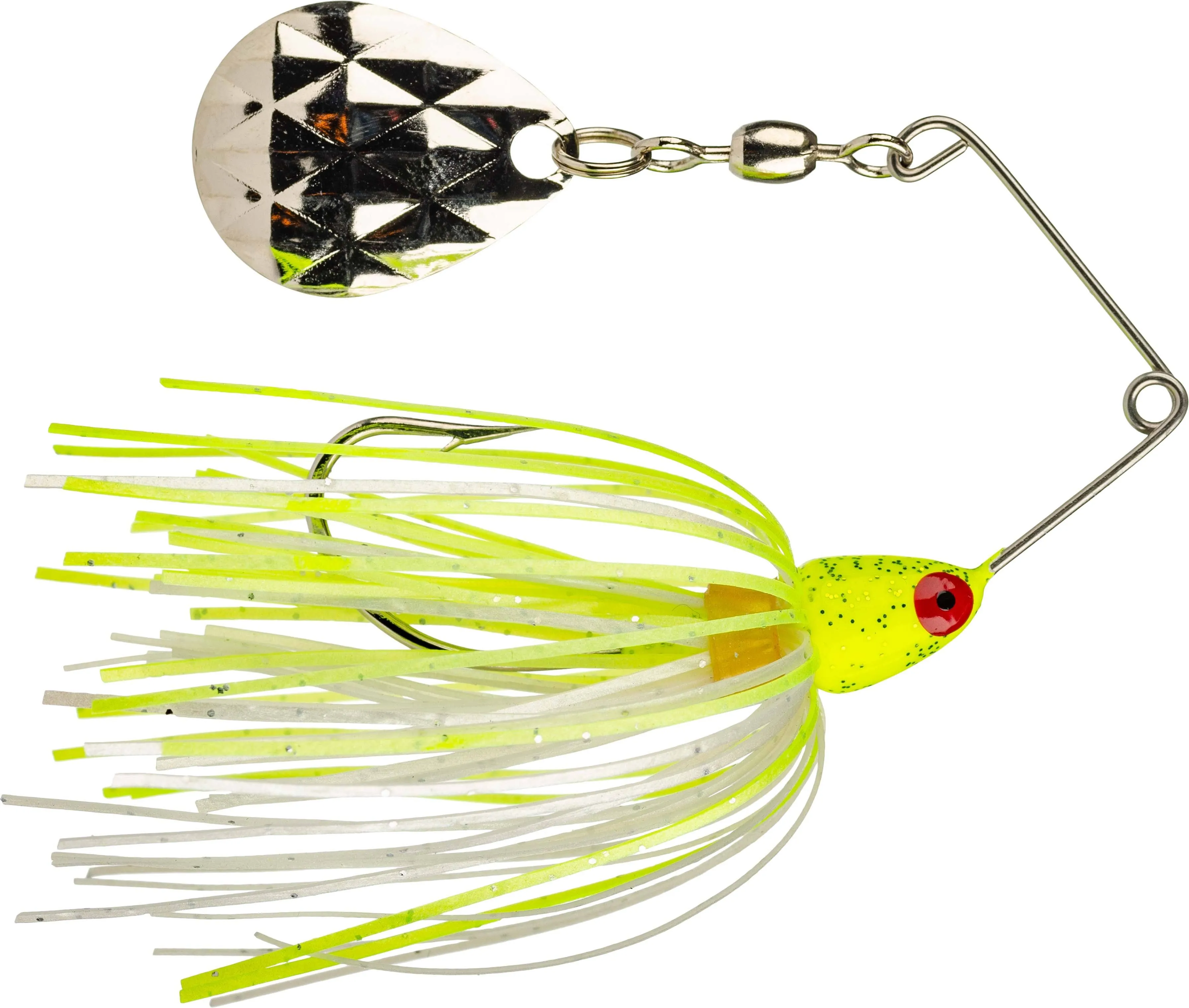  MK-71 Mini-King Spinnerbait, 1/8-Ounce, Chartreuse 