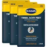 Dr. Scholl's Tired, Achy Feet Soothing & Reviving Foot Mask, 3 Pair, Warming Booties