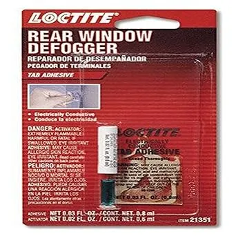 Permatex Rear Window Defogger Tab Adhesive 2-Part Kit 