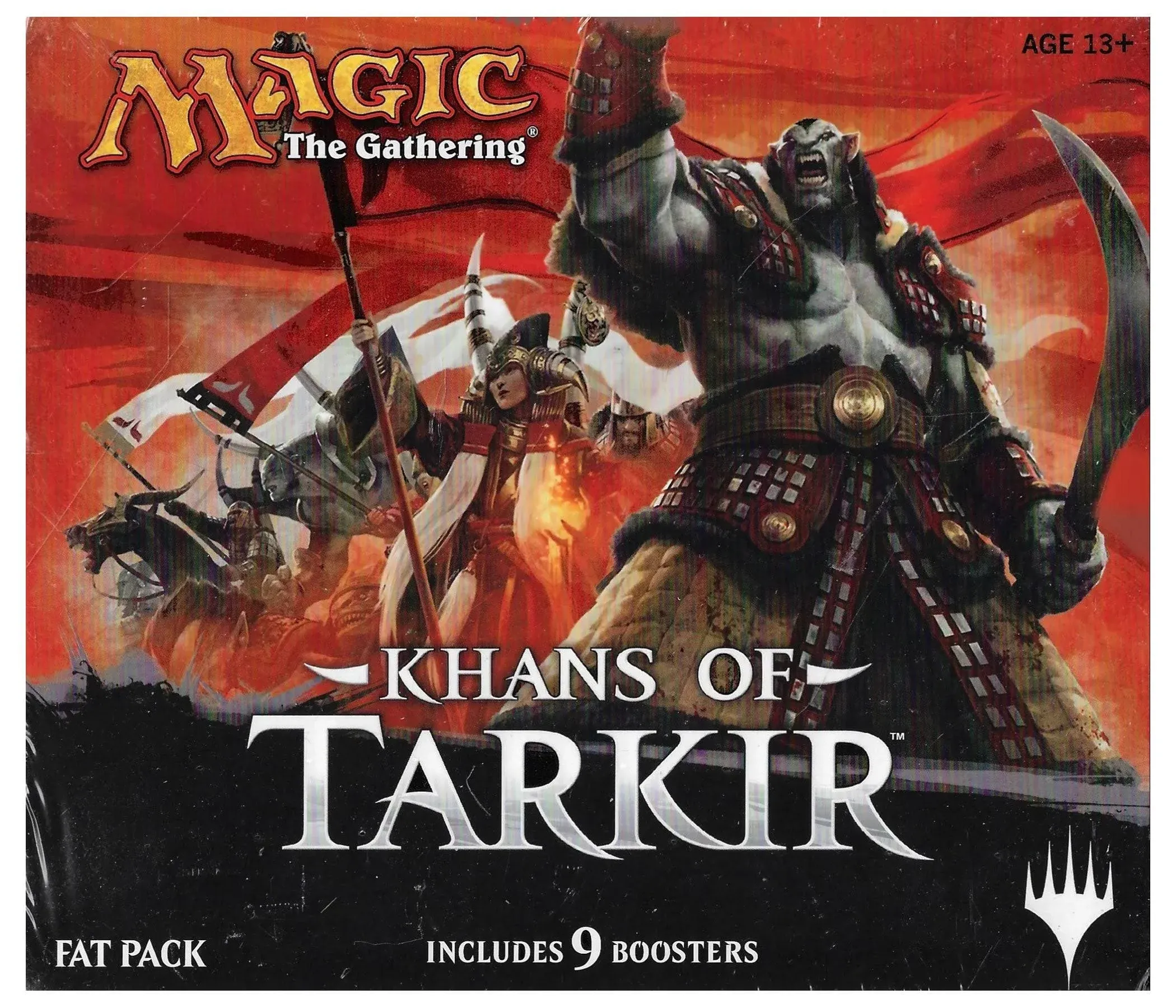 Magic The Gathering Khans of Tarkir Fat Pack Bundle KTK 2014 NEW/FACTORY SEALED