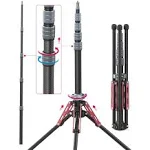 Zell Electronics Zell Light Stand Carbon Fiber Mt-49, Adjustable Tripo