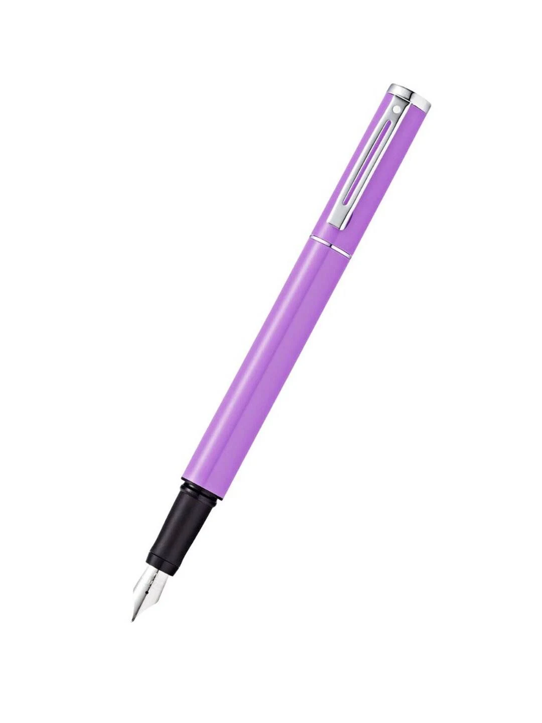 Sheaffer Pop Lilac Fountain Pen with Chrome Trim and Medium Nib