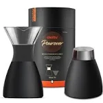 Asobu Insulated Pour Over Coffee Maker Black/Black