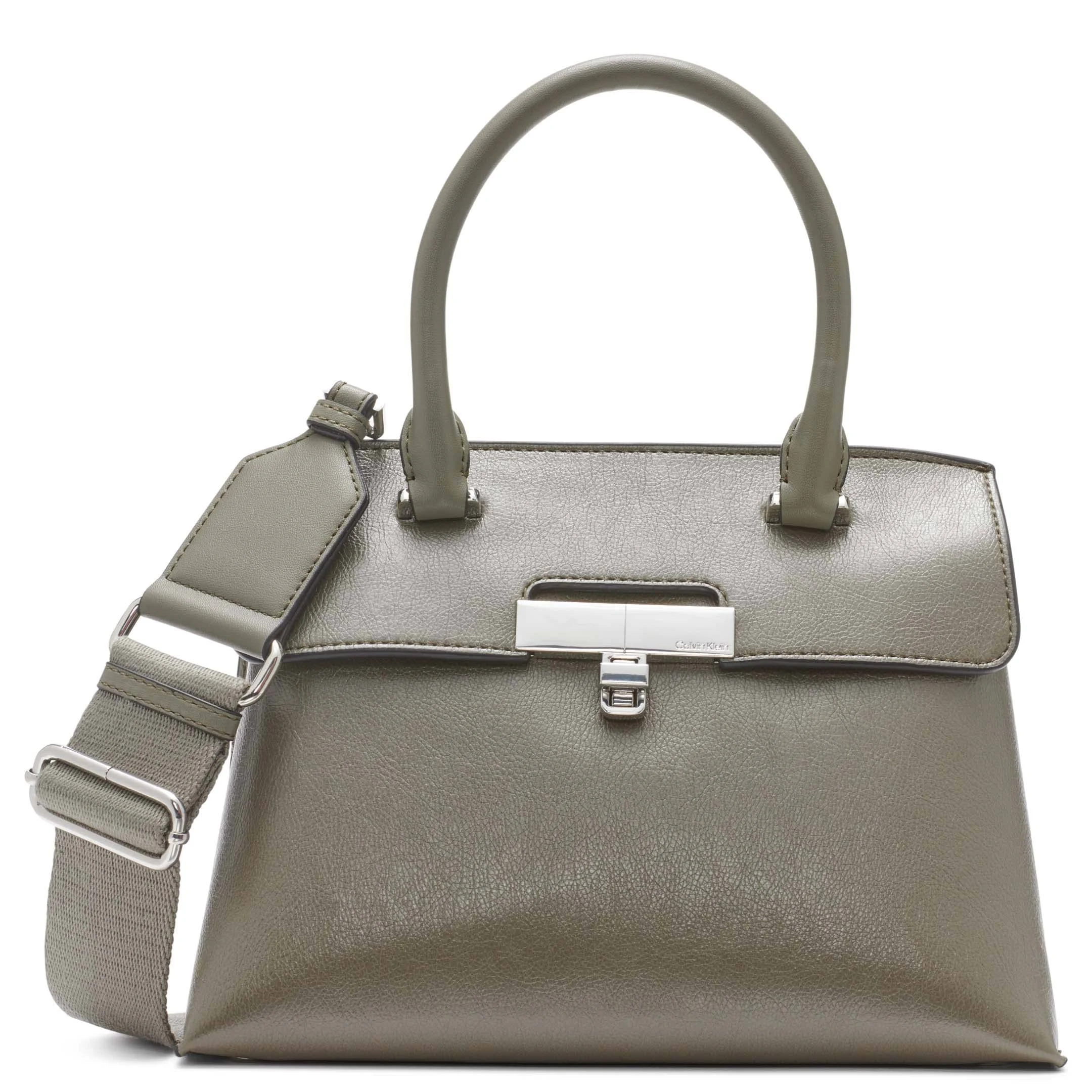 Calvin Klein Becky Top Handle Mini Bag Crossbody Dusty Olive