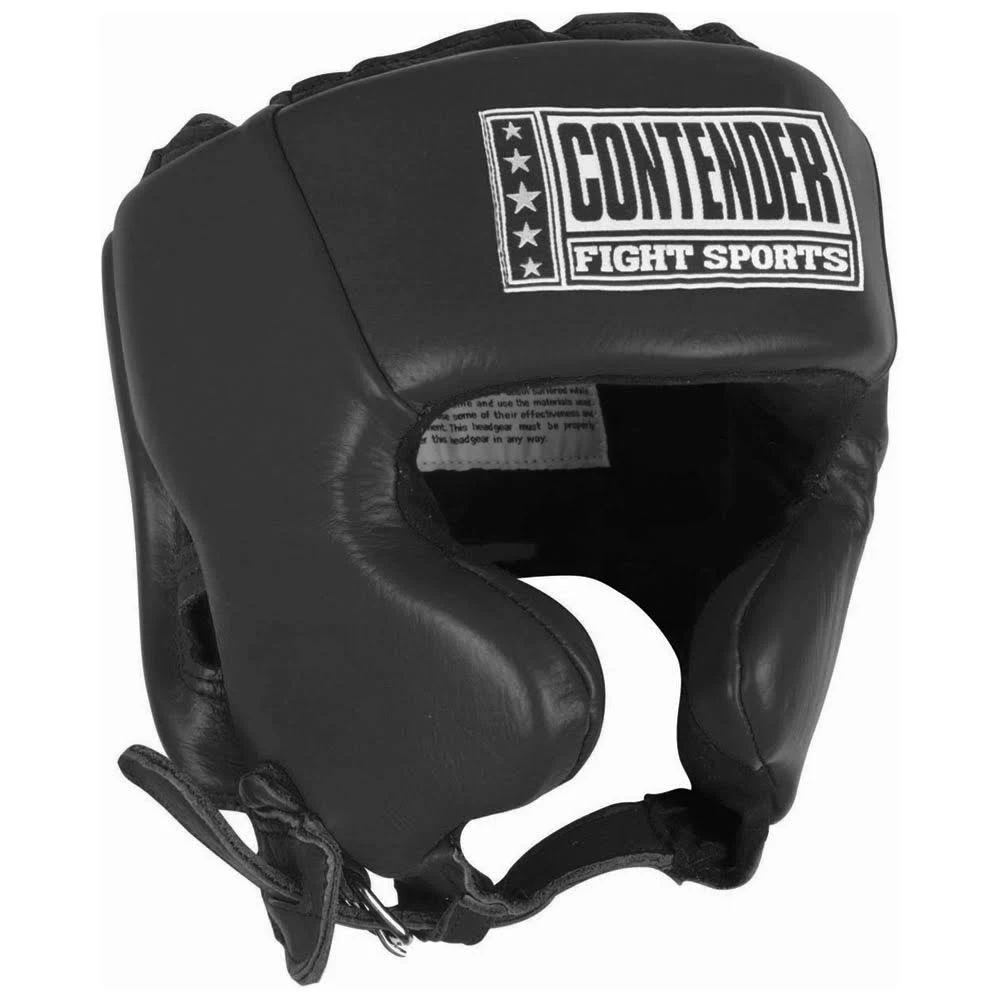 Contender Fight Sports Competition Boxing Muay Thai MMA Sparring Head Protection Headgear with Cheeks