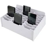 Sanfurney 24 Slot Cell Phone Storage Box