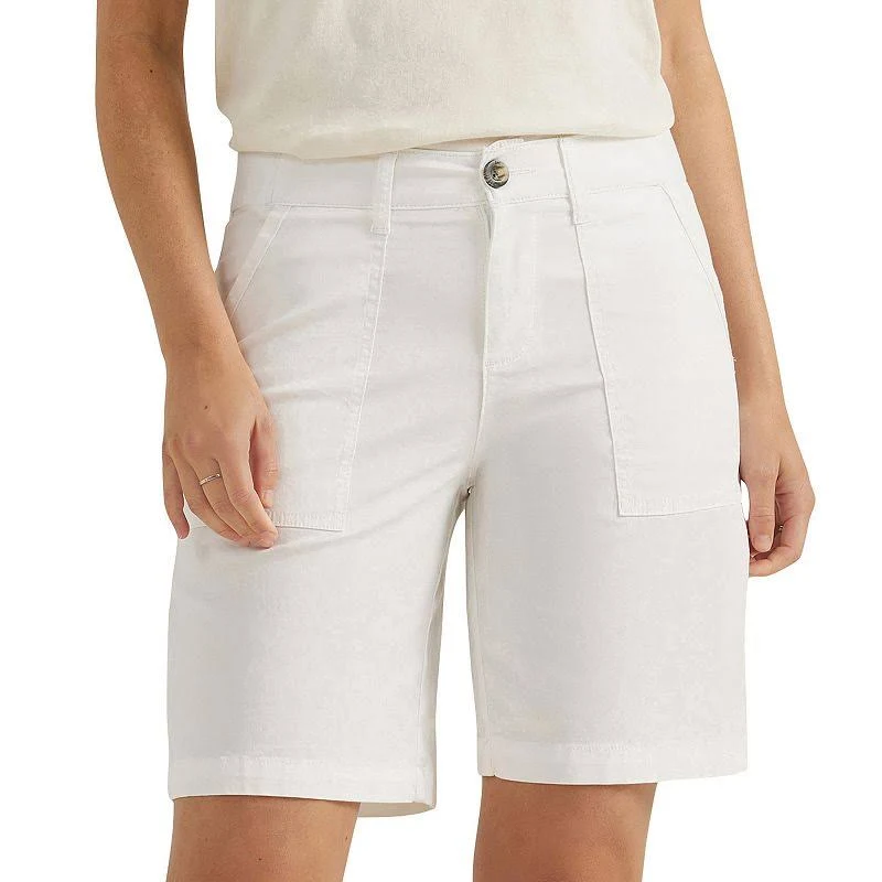 Lee Women's Ultra Lux Comfort with Flex-to-Go Utility Bermuda Short