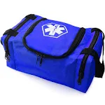 ASA Techmed First Aid Responder EMS Emergency Medical Trauma Bag EMT, Fire Fighter, Police Officer, Paramedics, Nurse, Blue