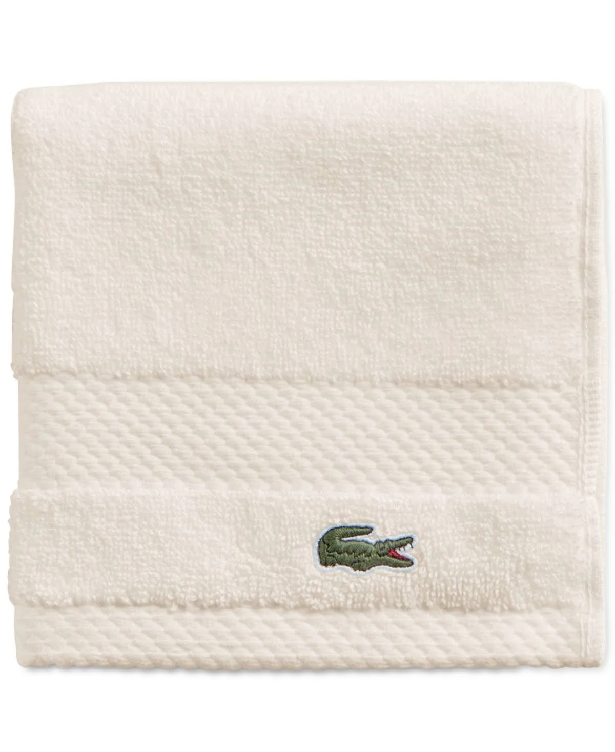 Lacoste Heritage Supima Cotton Wash Cloth