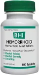 BHI Hemorrhoid Relief - 100 Tablets