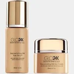 GLO24K Complete Eye Care Set with Our 24K Instant Facelift Cream, Eye