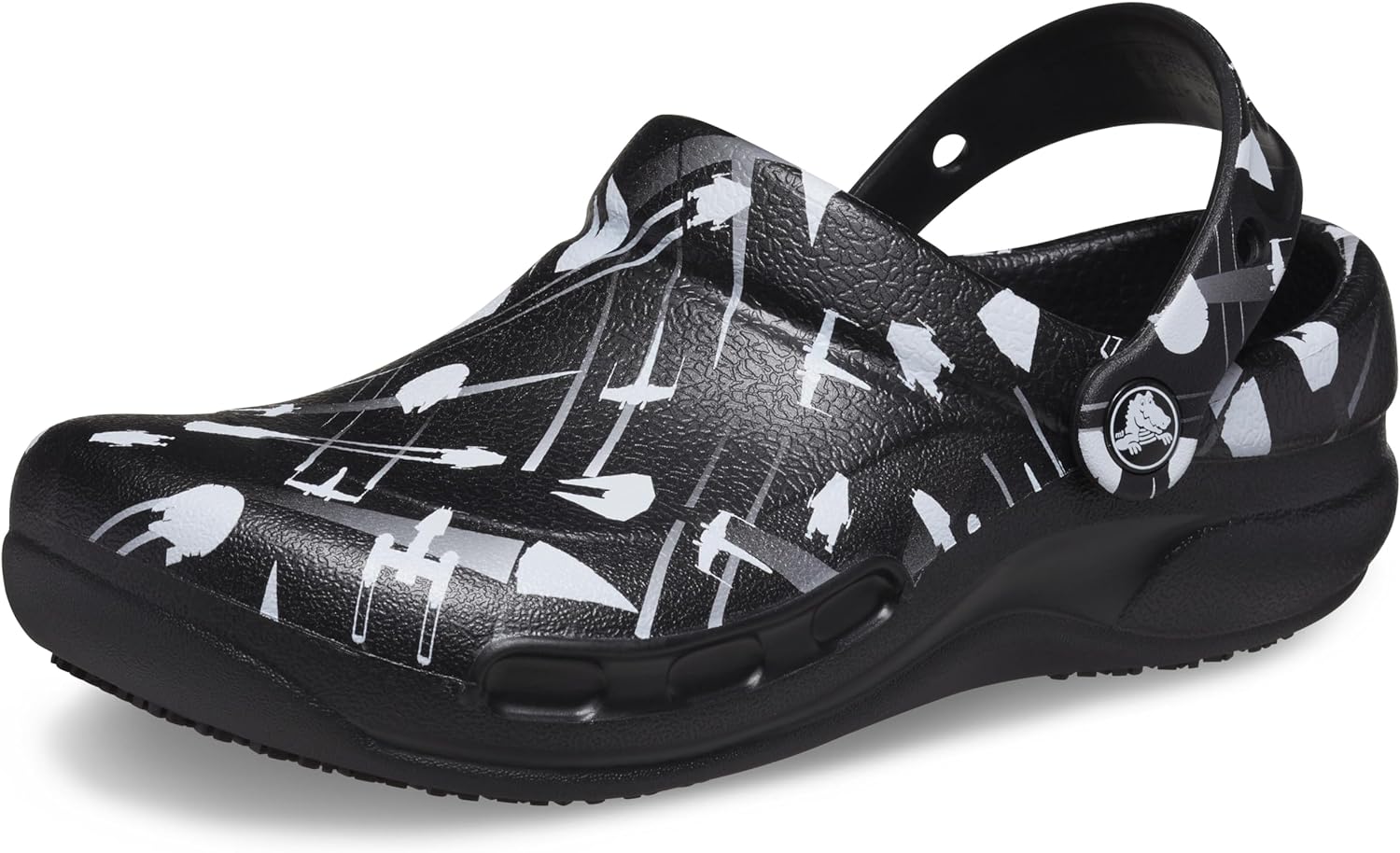 Crocs Unisex-Adult Bistro Graphic Clogs, Slip Resistant Work Shoes