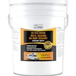 RV Roof Sealant - Silicone Coating for Leak Protection 5 Gallon / White