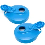 Masontops Multi Top Flip Cap Lids Wide Mouth / Blue