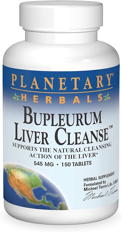 Planetary Formulas Herbals Bupleurum Liver Cleanse 545 mg Supports the Natural Cleansing Action of the Liver - 150 Tablets hhh-kyyy-tra-rat5731 (Pack of 1)