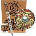 Liontouch Viking Toy Sword & Shield for Kids | Chief Harald’s Medieval Play Set in Foam for Children’s Pretend Play with Norse Theme | Safe Weapons & Battle Armor for Dress Up & Costumes