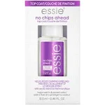 Essie No Chips Ahead Top Coat 0.46 fl oz Clear Nail Polish Damaged Box