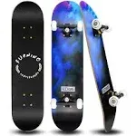 Phoeros Complete Skateboards -Standard Skateboards for Beginners Starter Kids Boys Girls