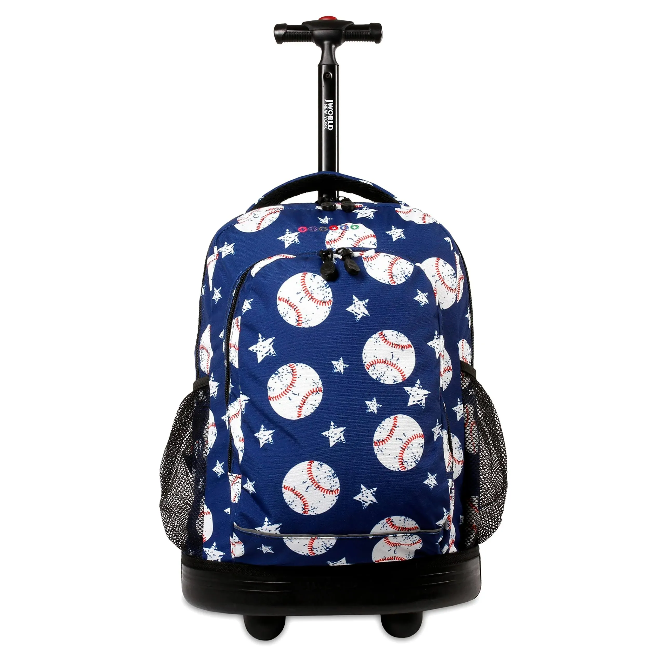 Kids&#039; Sunny Rolling Backpack Adults, Base Ball, One Size,17 X 11.5X 5.5&#034; (H X...