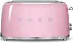 Smeg Red 4-Slice Retro Toaster