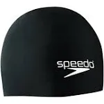 NWT Speedo solid cap - Black never used - one size