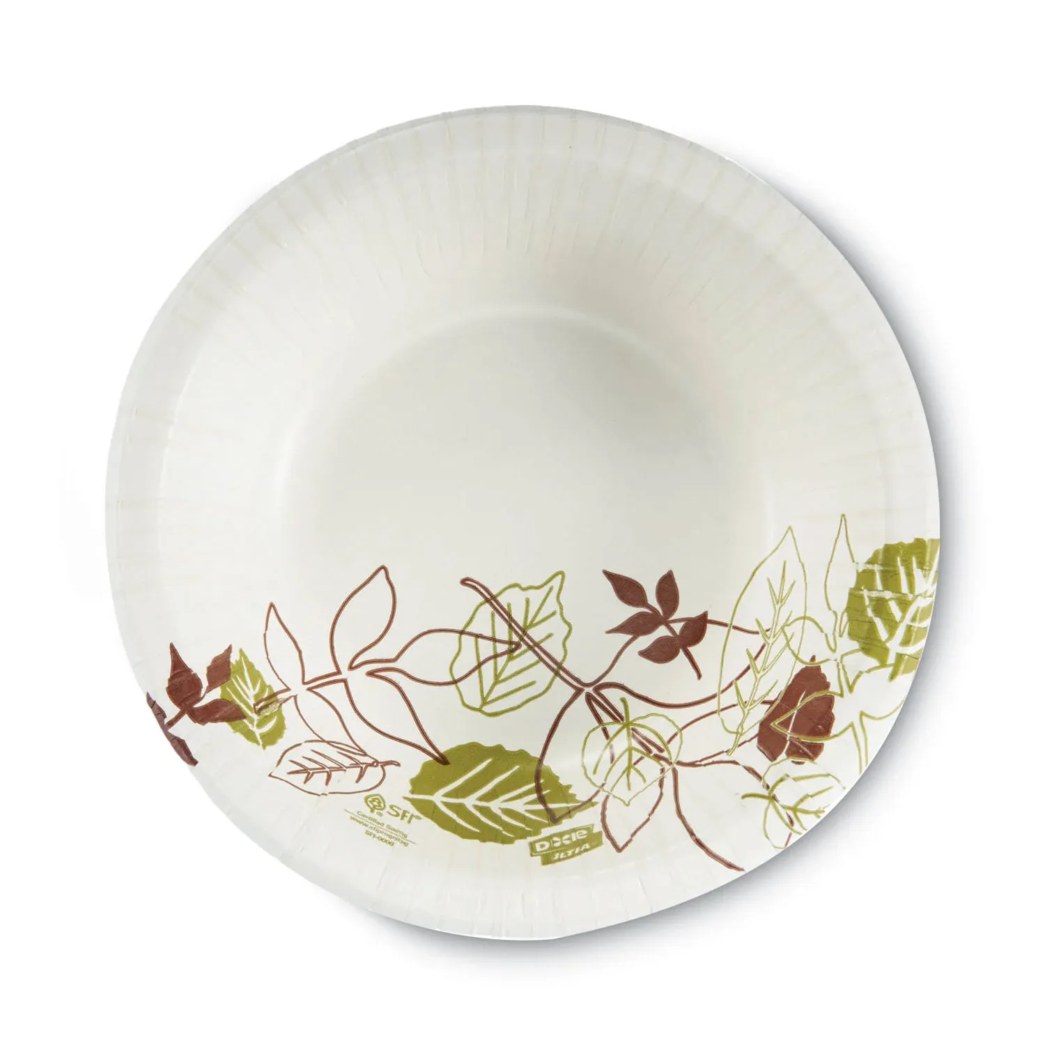 Dixie White Pathways Heavyweight Paper Bowls - 500 Pieces