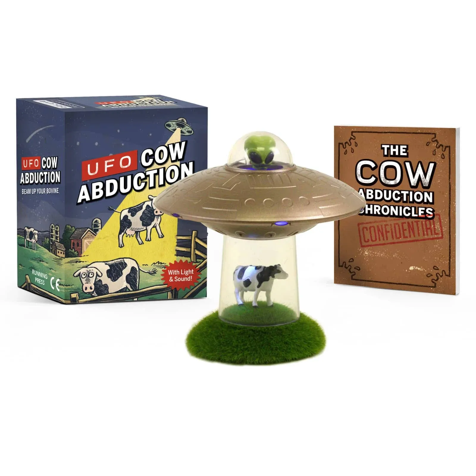 RP Minis Ser.: UFO Cow Abduction : Beam up Your Bovine (with Light and ...