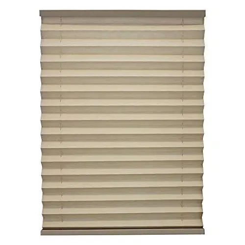 RecPro RV Blinds Pleated Shades | Cappuccino | RV Window Shades | Camper | Trailer (26" W x 24" L)