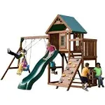 Swing-n-slide Knightsbridge Complete Wooden Outdoor Playset