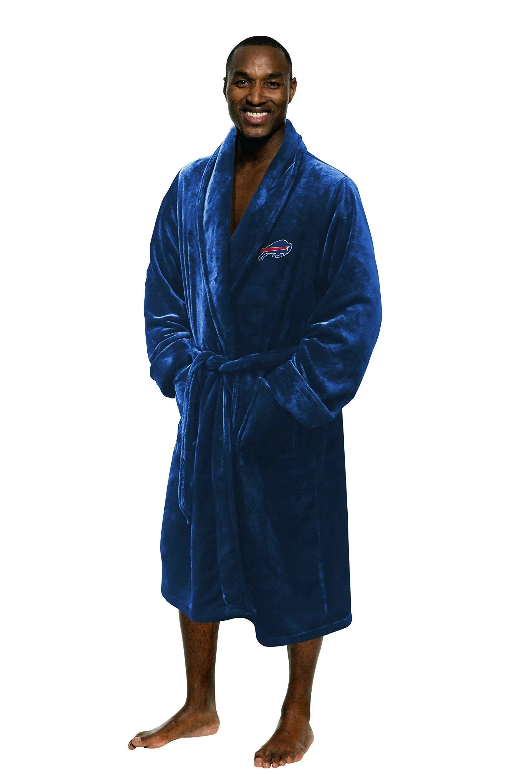 Buffalo Bills Men's Silk Touch Bath Robe