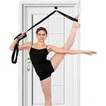 tchrules Door Leg Stretcher, Door Flexibility & Stretching Leg Strap - Great for Ballet Cheer Dance Gymnastics or Any Sport Leg Stretcher Door Flexibility Trainer Premium Stretching Equipment