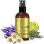 Seven Minerals Calming Magnesium Spray | 100 Percent Natural Essential Oils Blend - Made in USA (Lavender, Roman Chamomile, Clary Sage, and Bergamot) || eBook Included (New)