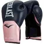 Everlast Elite Pro Style Training Gloves Pink/Blue 12 oz