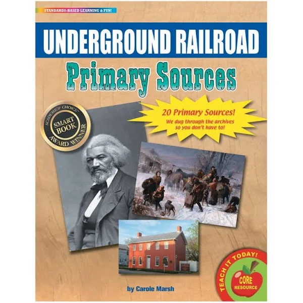 Gallopade Publishing Group Educational The Underground Railroad Primary Sources Pack (9780635121196)