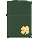 ZIPPO 221 Green Matte CLOVER Wind Proof Lighter