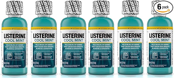 Listerine Antiseptic Mouthwash, Cool Mint - 8.5 fl oz bottle