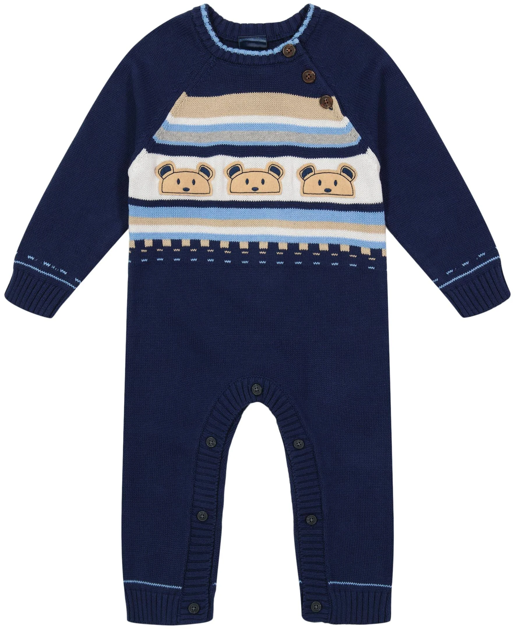 IZOD baby-boys Holiday Sweater Coverall