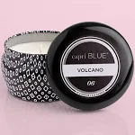 Capri Blue Mini Tin Candle - 3 oz - Volcano - Black