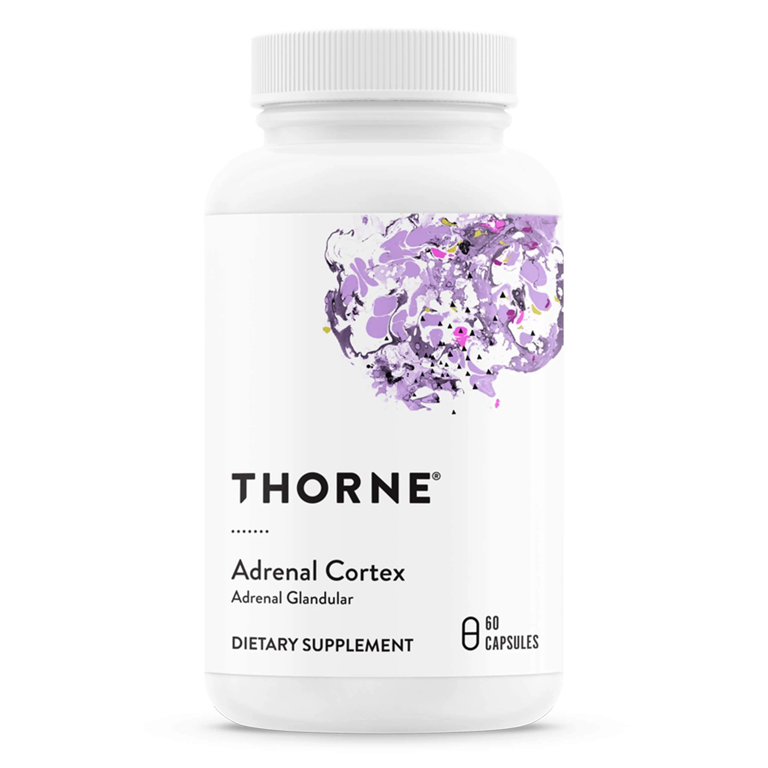 THORNE RESEARCH Adrenal Cortex - Kora Nadnerczy (60 kaps.)