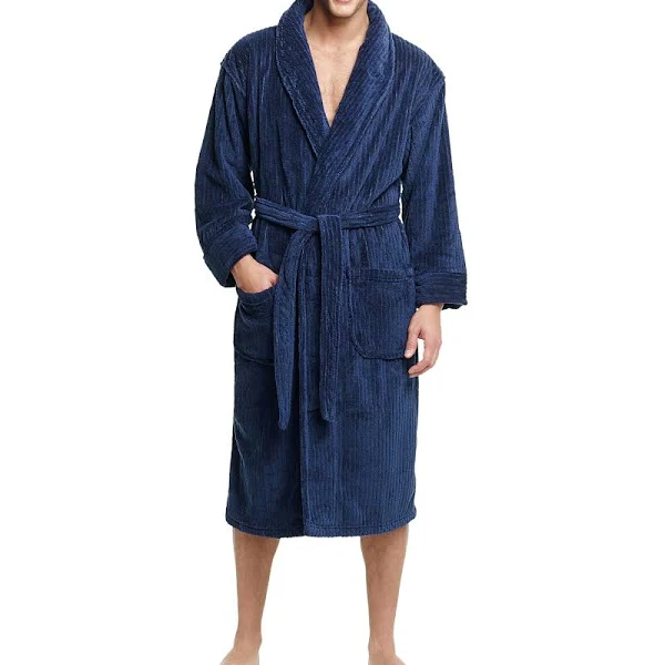 Hanes Men's Cozy Fleece Robe