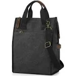 SMRITI Insulated Canvas Lunch Bag for Women/Men-9.6 L Reusable Leakproof Lunch -