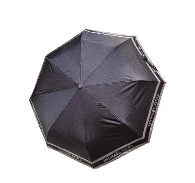 Michael Kors Logo Umbrella 35F3STFN4B-001 (Black)