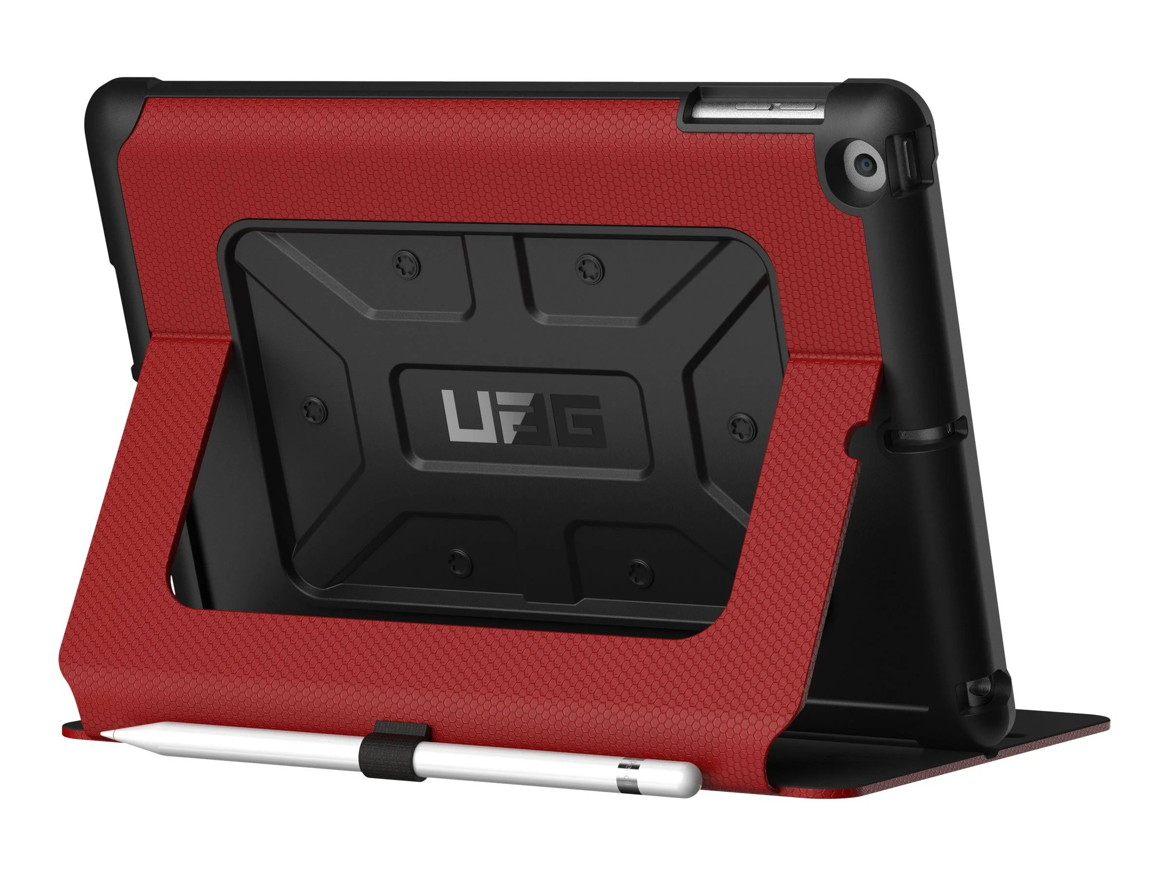 URBAN ARMOR GEAR [UAG] Folio iPad 9.7 (2017 5th Gen & 2018 6th Gen) Metropolis Feather-Light Rugged [Magma] Military Drop Tested iPad Case