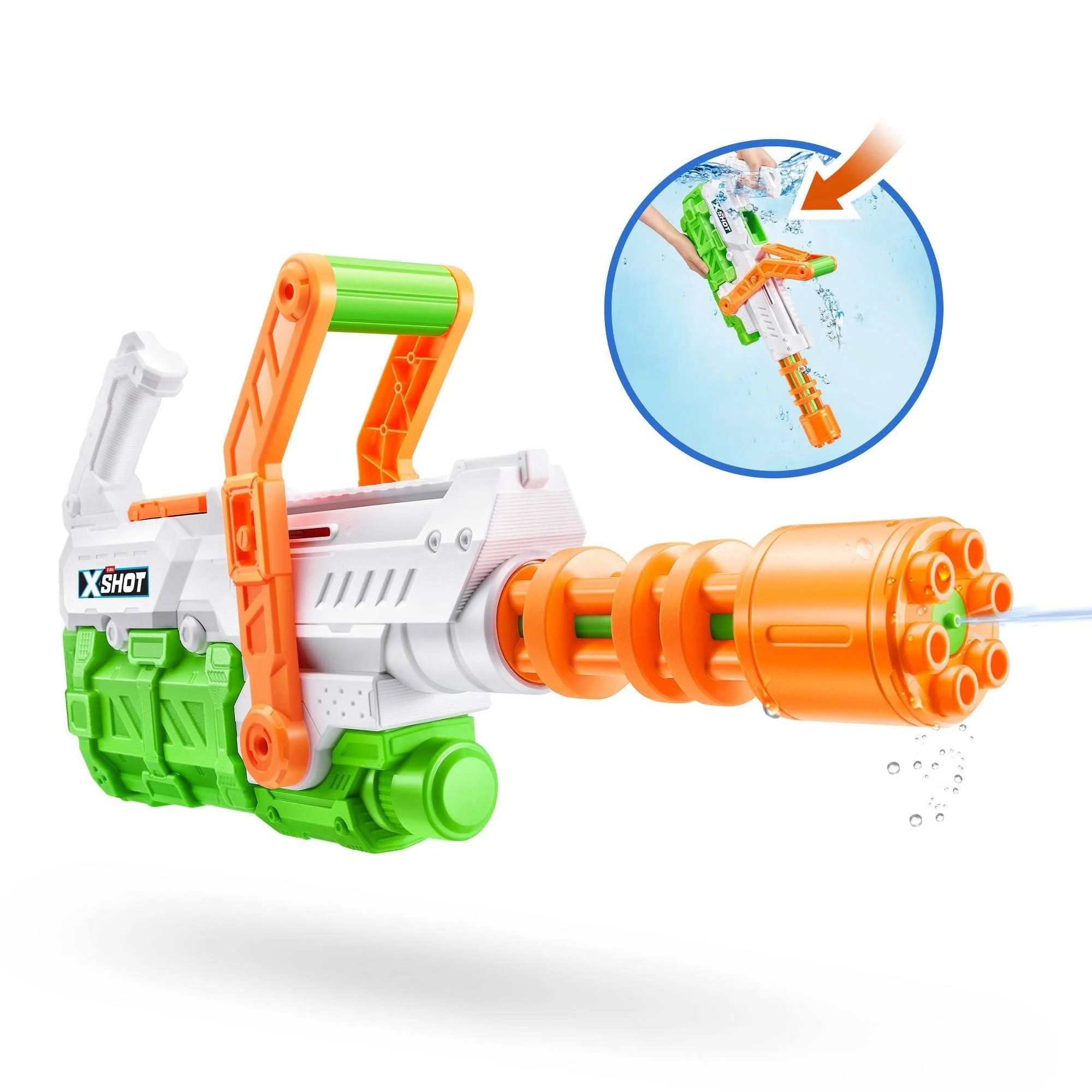 X-Shot Water Fast Fill Gatlin Blaster