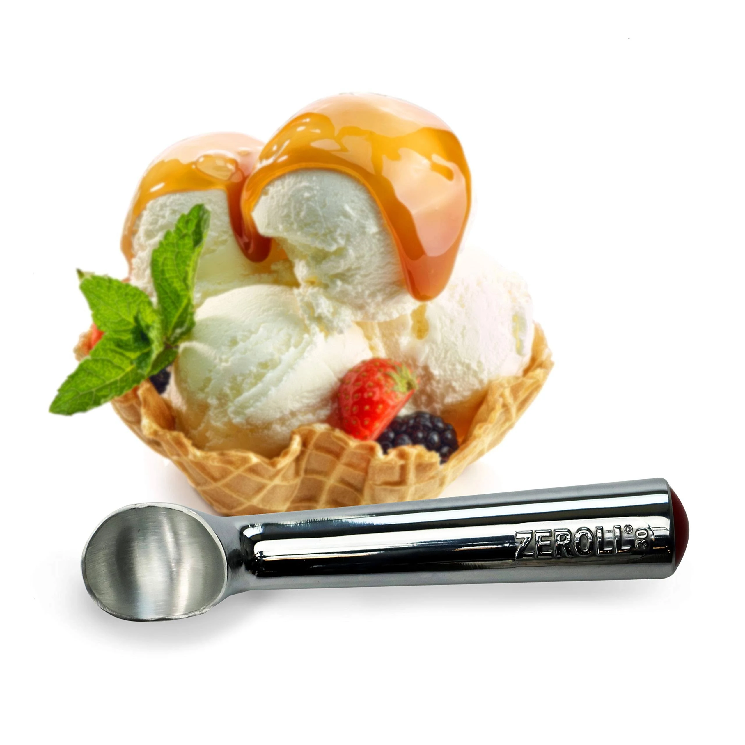 Zeroll 1030 Ice Cream Scoop 60 Dips Per Gallon, Aluminum