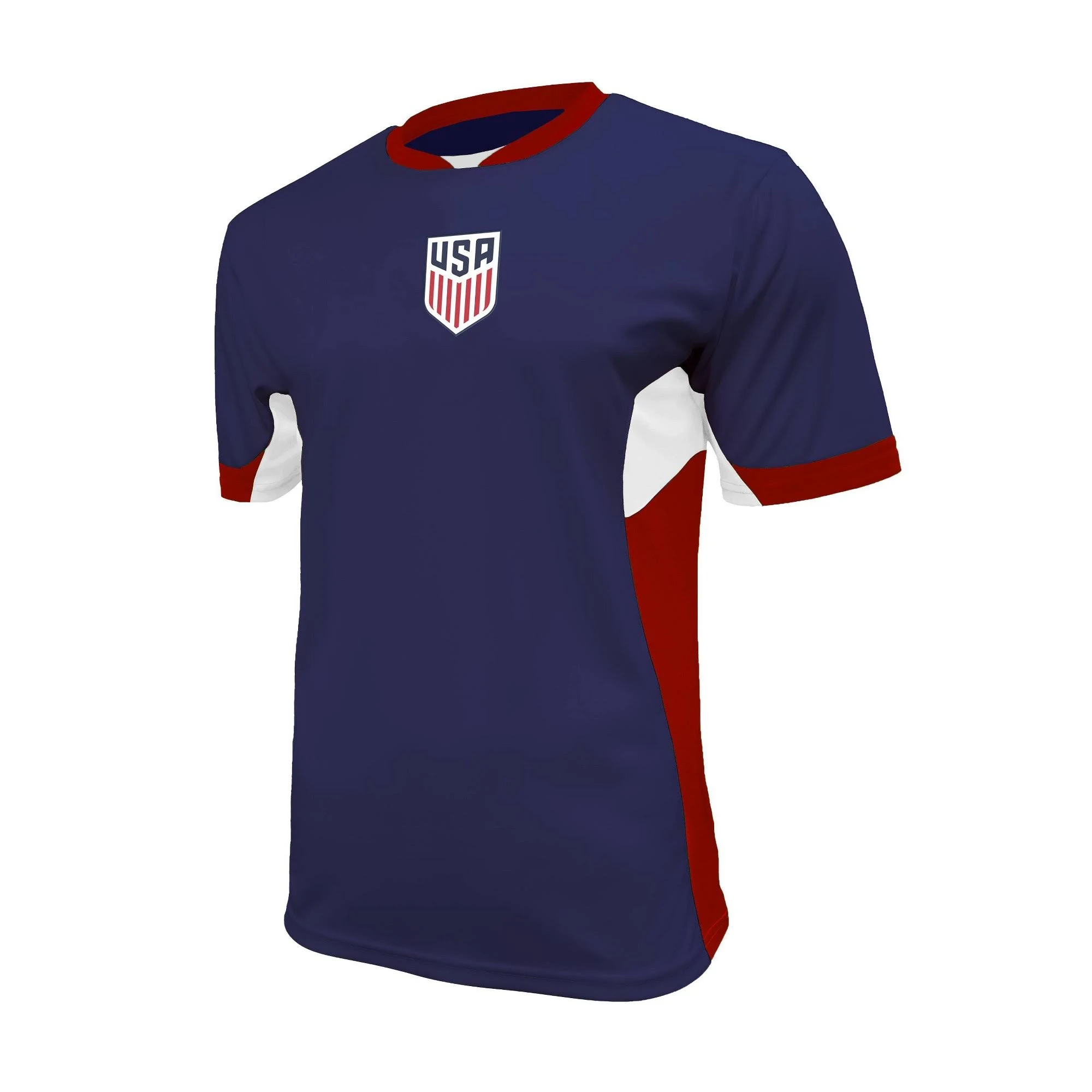 United States Soccer Federation USA Adult Soccer Game Day Shirt - Navy M