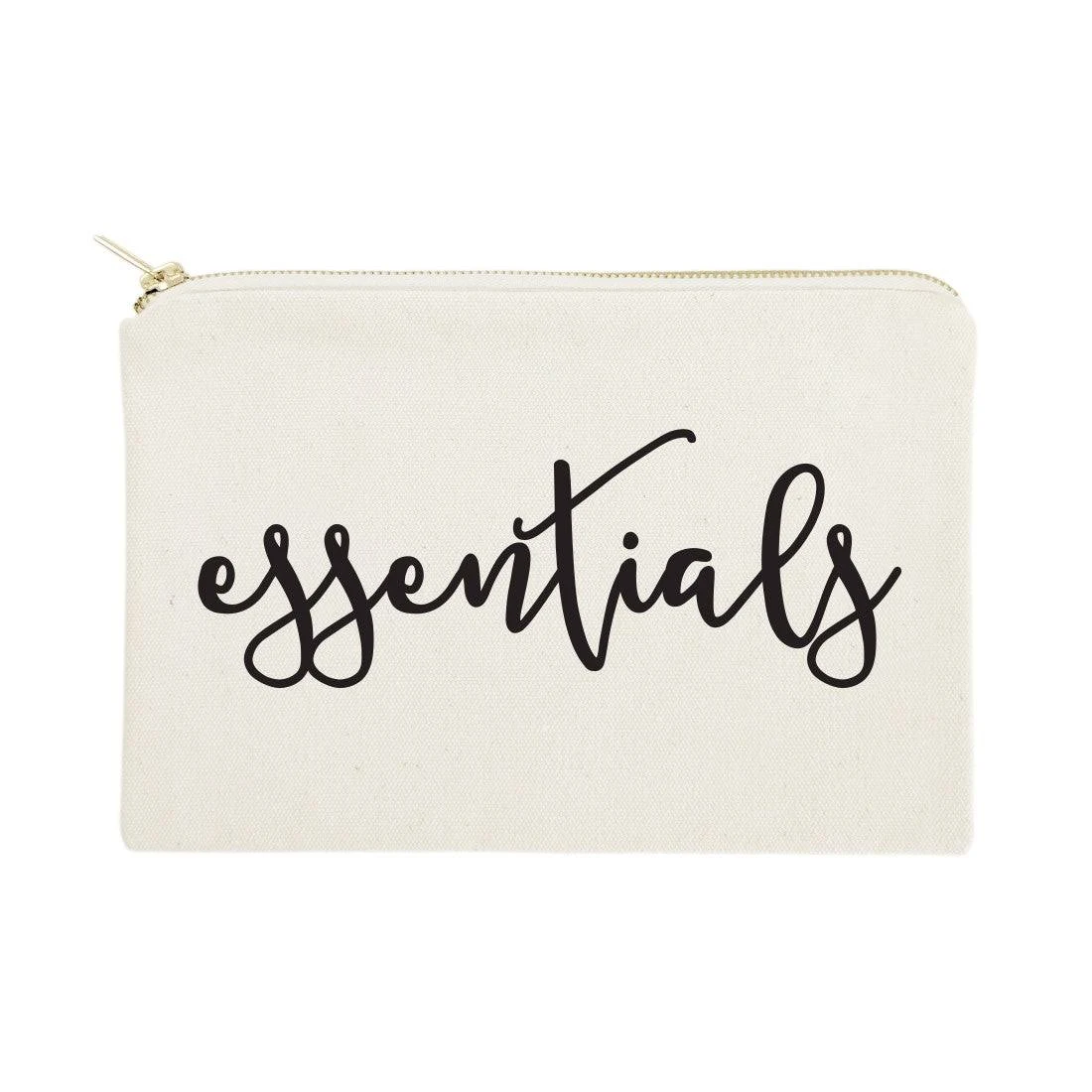 The Cotton and Canvas Essentials Travel Cosmetic Bag