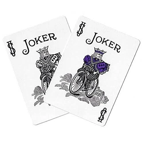 Bicycle Purple Rider Back Playing Card Deck Poker Size