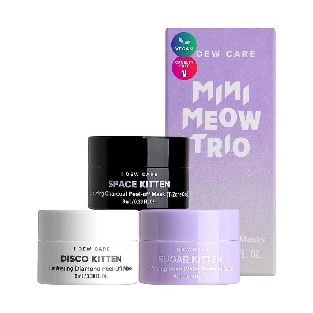 I Dew Care Mini Meow Trio Peel-Off Mask Set