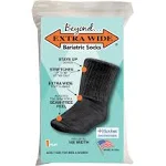 Bariatric Socks - Made in USA, for Extreme Lymphedema. Stretches up 30" (2 Pairs)